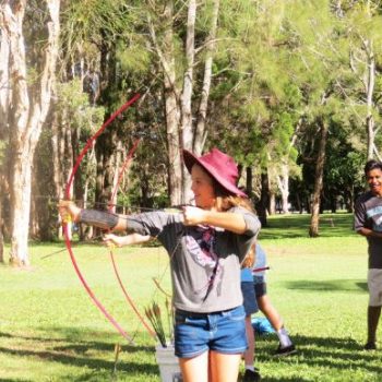 kids archery camp ground activities