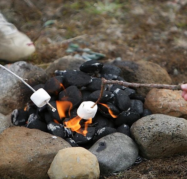 open fire camping qld at murphys creek escape