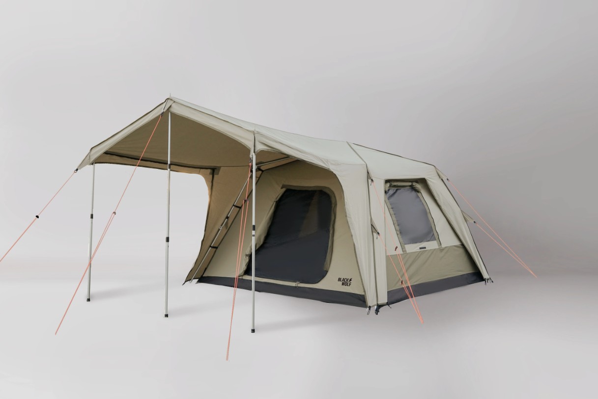 family camping tent 5 person black wolf lite 300 - mce