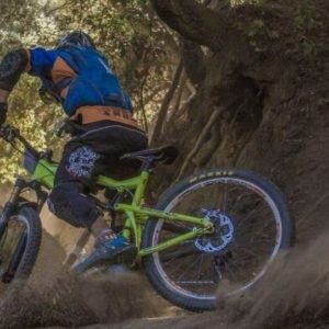 group camping activity mountain biking Murphys Creek Escape