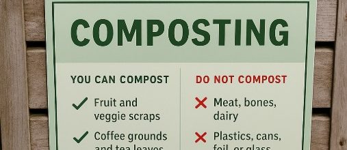fruit-and-veggie-garden-composting-at-Murphys-Creek-Escape