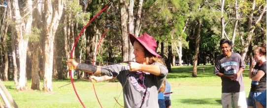 archery kids camping activity murphys creek escape