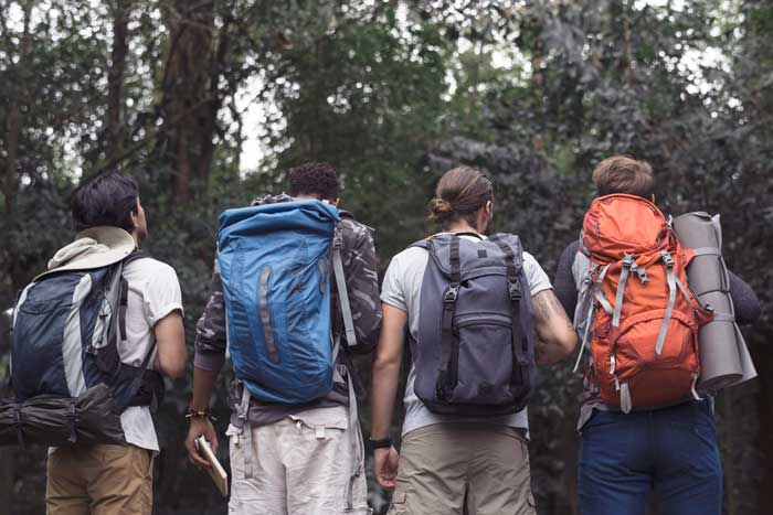 Backpackers Camping in Queensland