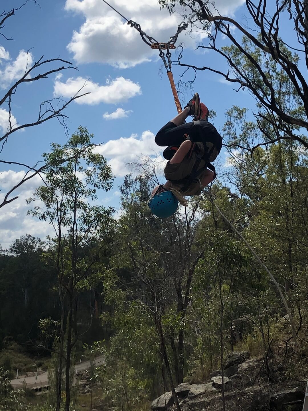 Camp Activities - Giant Swing at Murphys Creek Escape