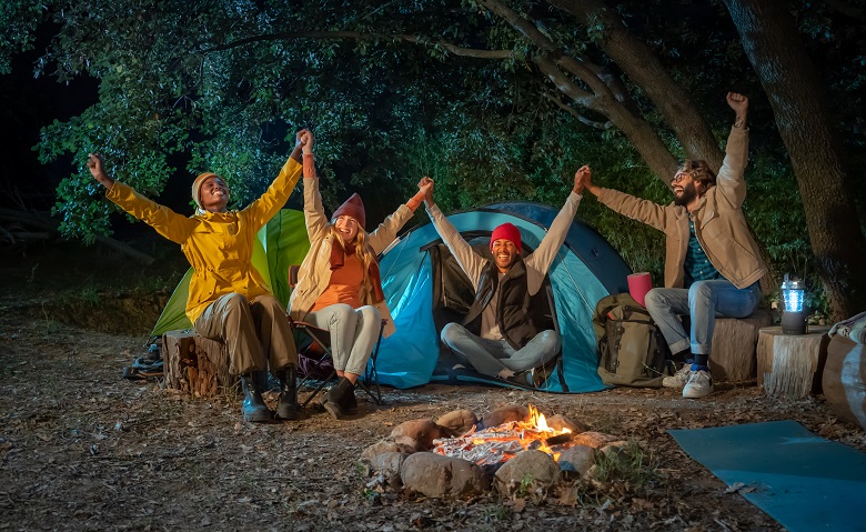 Group Camping and Social Support at Murphys Creek Escape