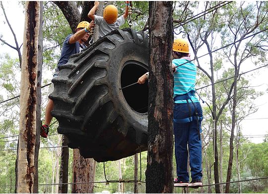 Medium Ropes Course at Murphys Creek Escape