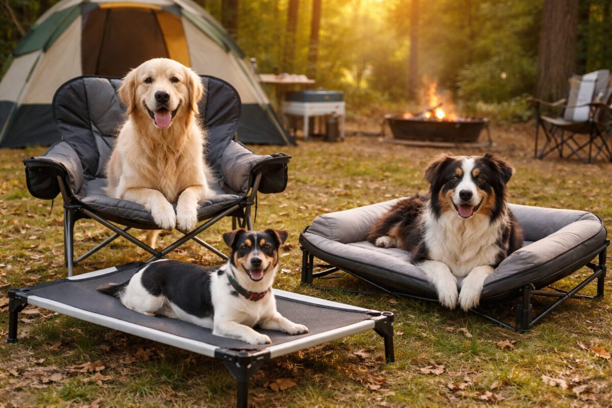 Best Dog Camping Chairs and Elevated Cots for Your Furry Friend