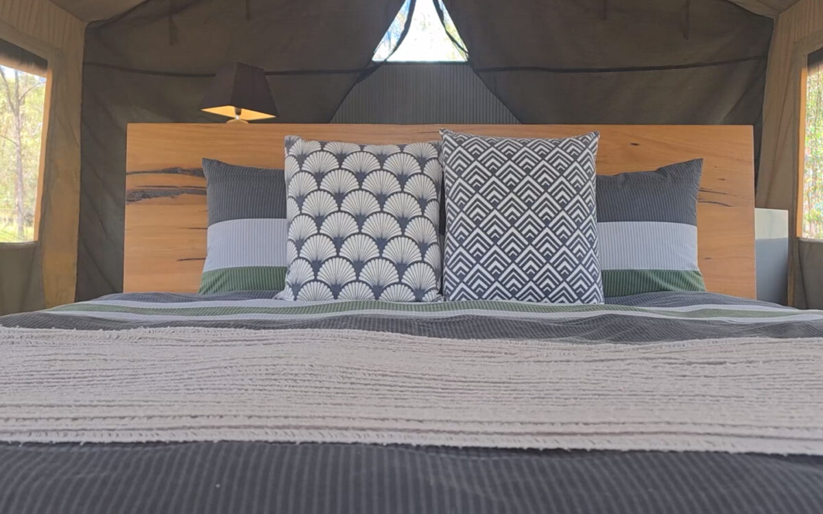 Glamping Tent King Size Bed