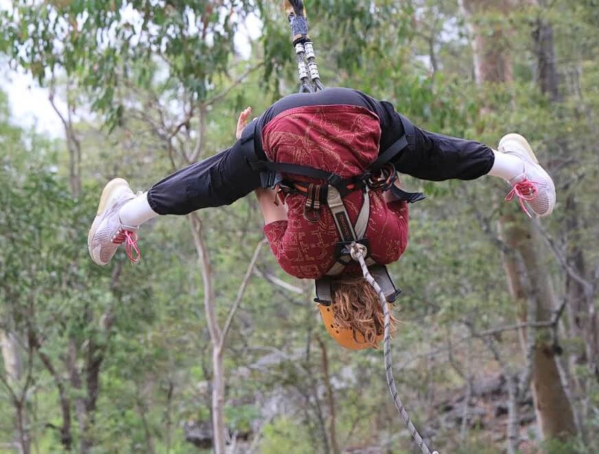 Giant Swing Kids Camping Activities Murphys Creek Escape