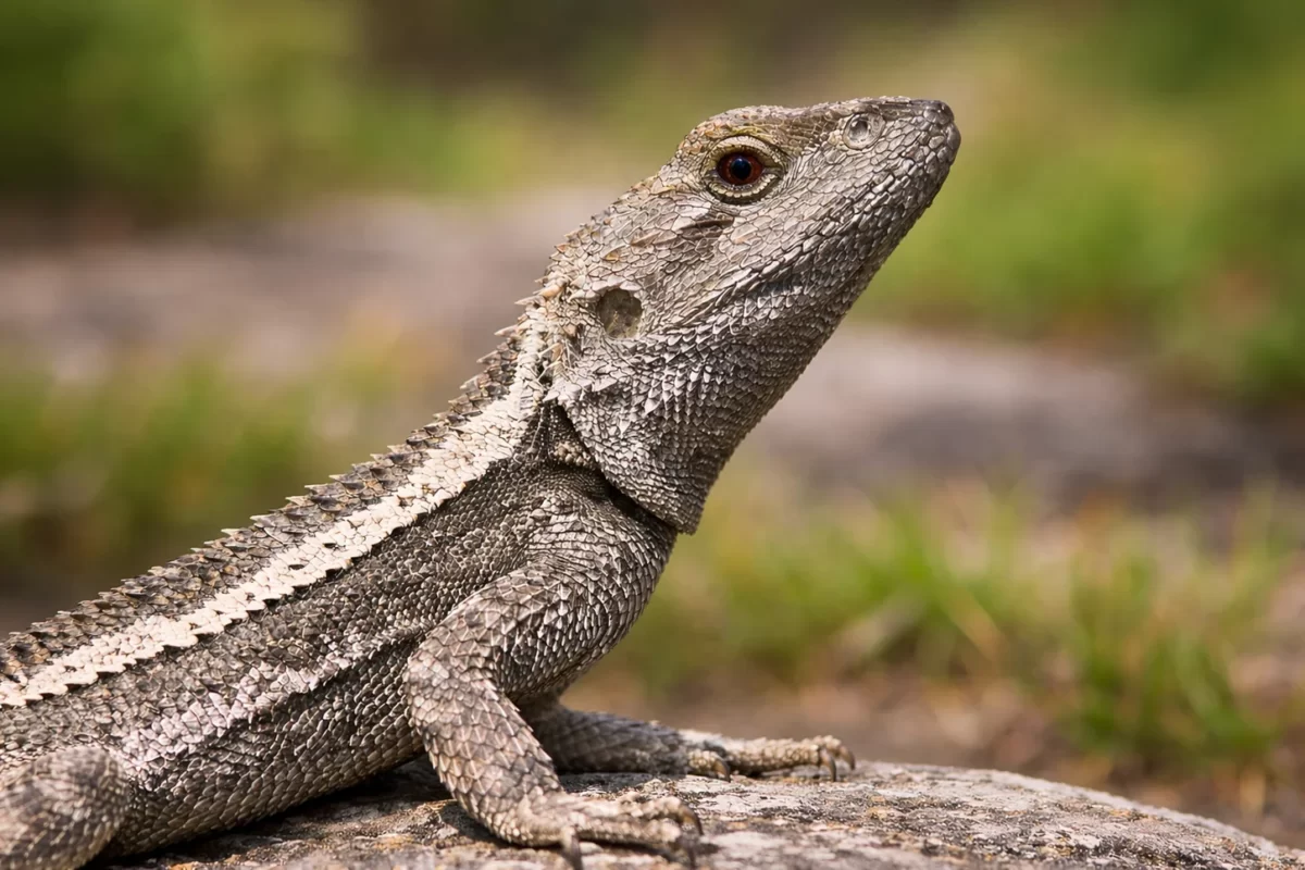 The Jacky Dragon (Amphibolurus muricatus)
